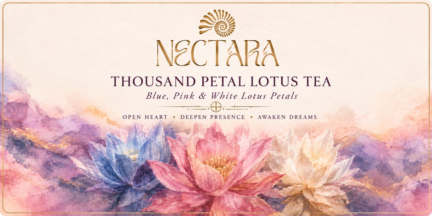 The Thousand Petal Lotus label.